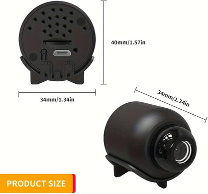 High Quality X5 Mini Camera 1080P HD Night Vision Video Recorder Wide Angle Camera Motion Detection SD Card Recording Camera
