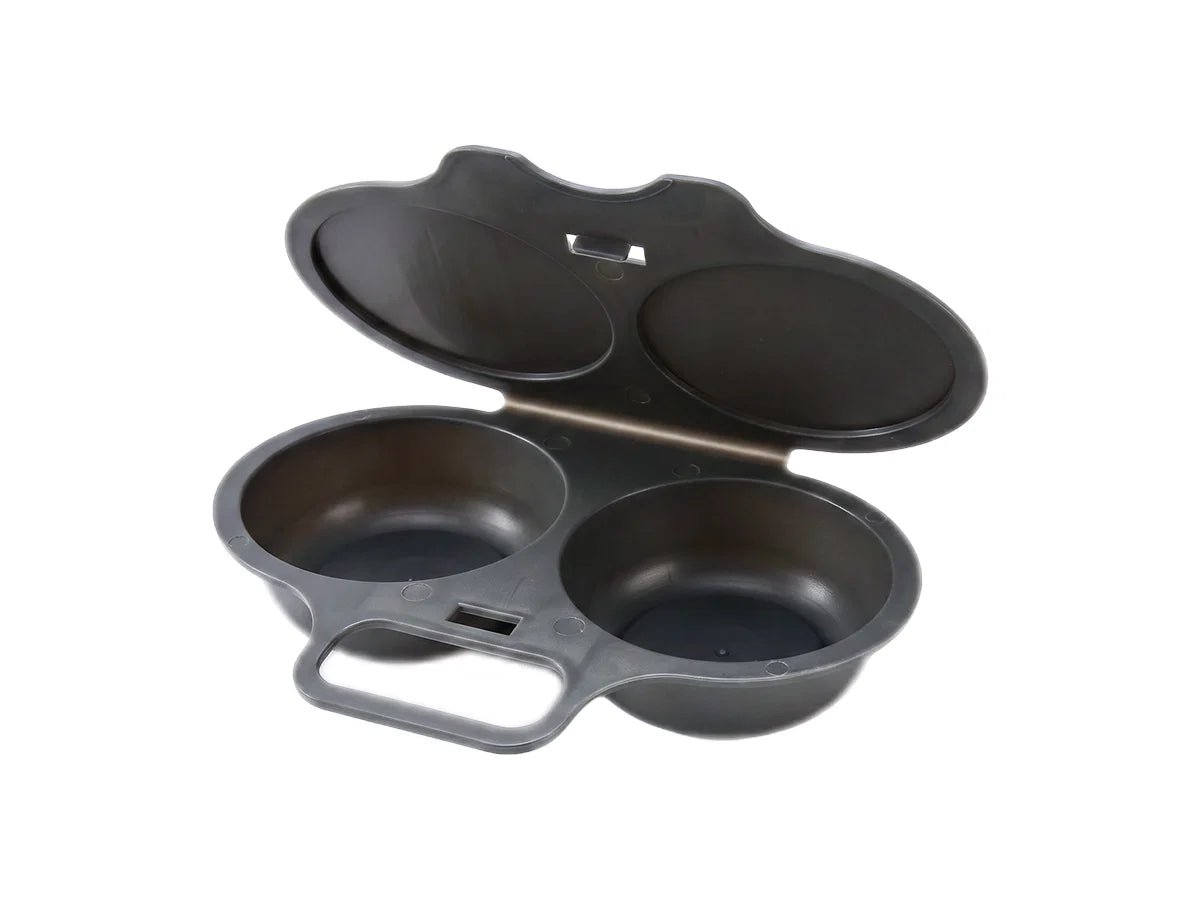 Microwave Egg Poacher - Dual‑cavity, non‑stick & easy clean. Healthier than frying – stock up & save! 🏠✅